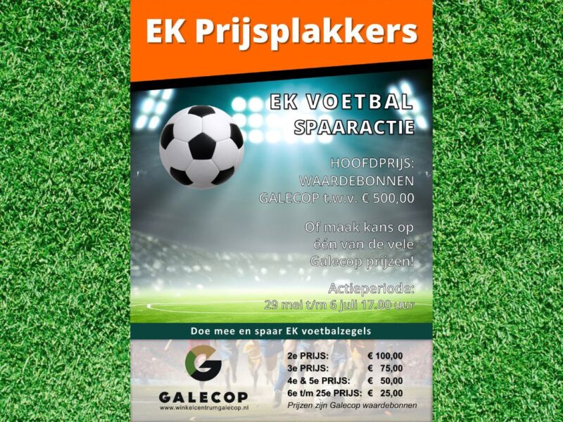 Trekking Galecop EK Prijsplakkers Trekking Galecop EK Prijsplakkers