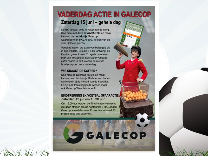 Vaderdag actie in Galecop Vaderdag actie in Galecop