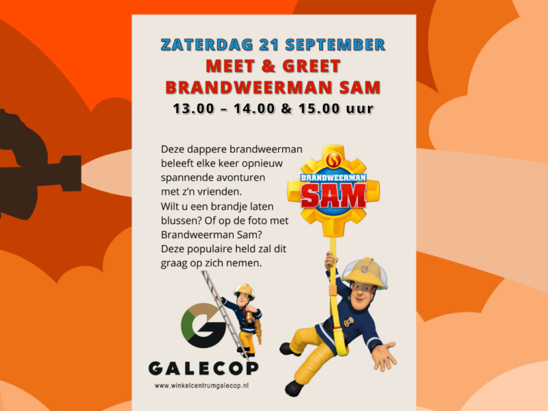 Meet & greet Brandweerman Sam Meet & greet Brandweerman Sam