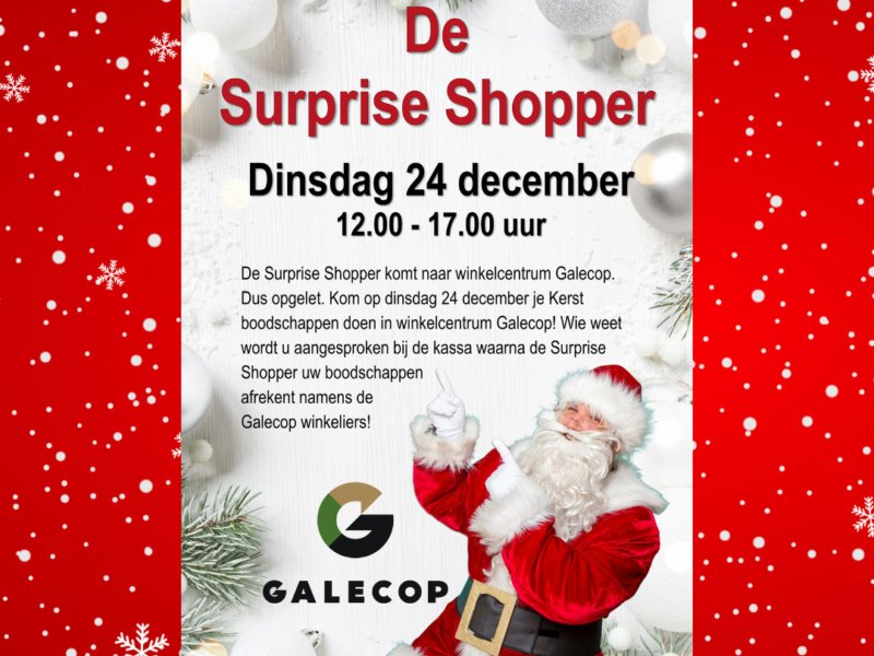 Surprise Shopper kersteditie! Surprise Shopper kersteditie!